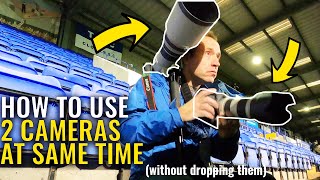 How to use two cameras at same time | Sports photography tips