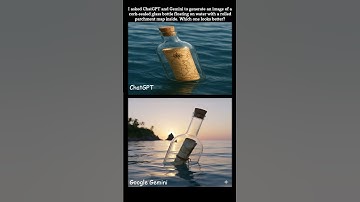 ChatGPT vs Gemini: The Message in a Bottle Showdown