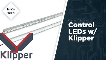 Controlling LED Lighting w/ Klipper