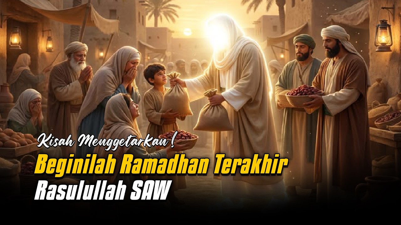 Isyarat yang Sunyi: Kisah Haru Ramadhan Terakhir Rasulullah ﷺ | Sejarah Islam