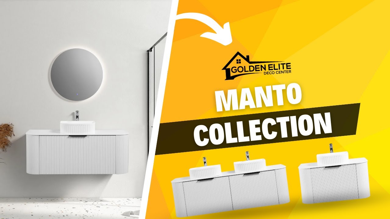 Discover the Manto Collection: Top Bathroom Vanities for a Modern Look