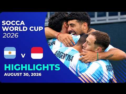 80toto x 4d toto singapore - Argentina 🇦🇷 vs Indonesia 🇮🇩 | Sorotan Pertandingan | Piala Dunia SOCCA 2026 ⚽