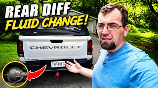 2024 Chevy Colorado Rear Diff Service After Water Crossings | Here's What I Found