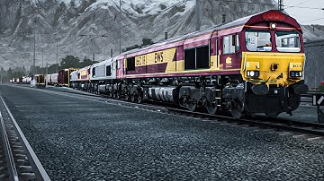 Class 66 Load Test. (Training Centre TSW3.)