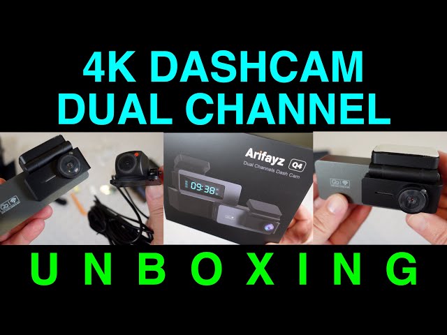  ARIFAYZ Type C Dash Cam Hardwire Kit Dual Dash Cam Q4