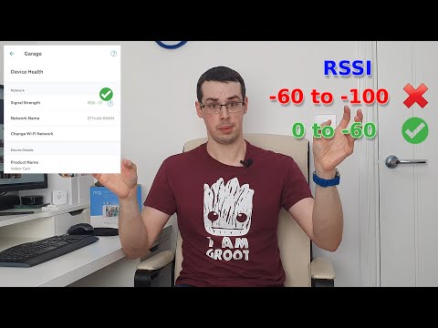 Ring Camera & Doorbell Signal Strength (RSSI) - How To Fix Poor WiFi Connections