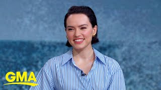Daisy Ridley talks new film, 'Young Woman and the Sea'