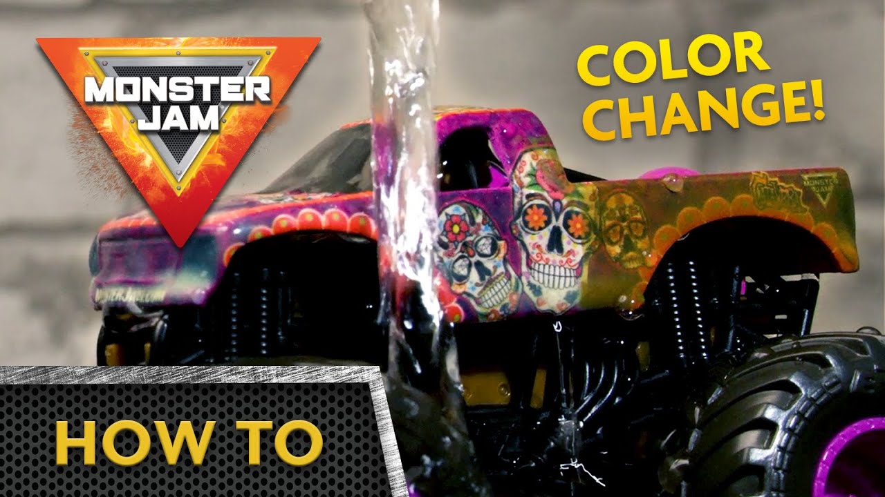 Monster Truck - Learning Colors Video for Kids - Car Wash for