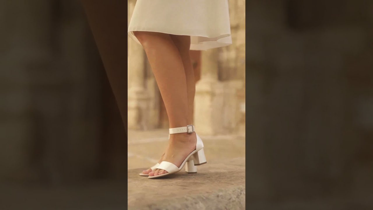 AryA Sposa | Avalia CARRIE sandali sposa con cinturino e fascia | Bridal ankle strap band sandals