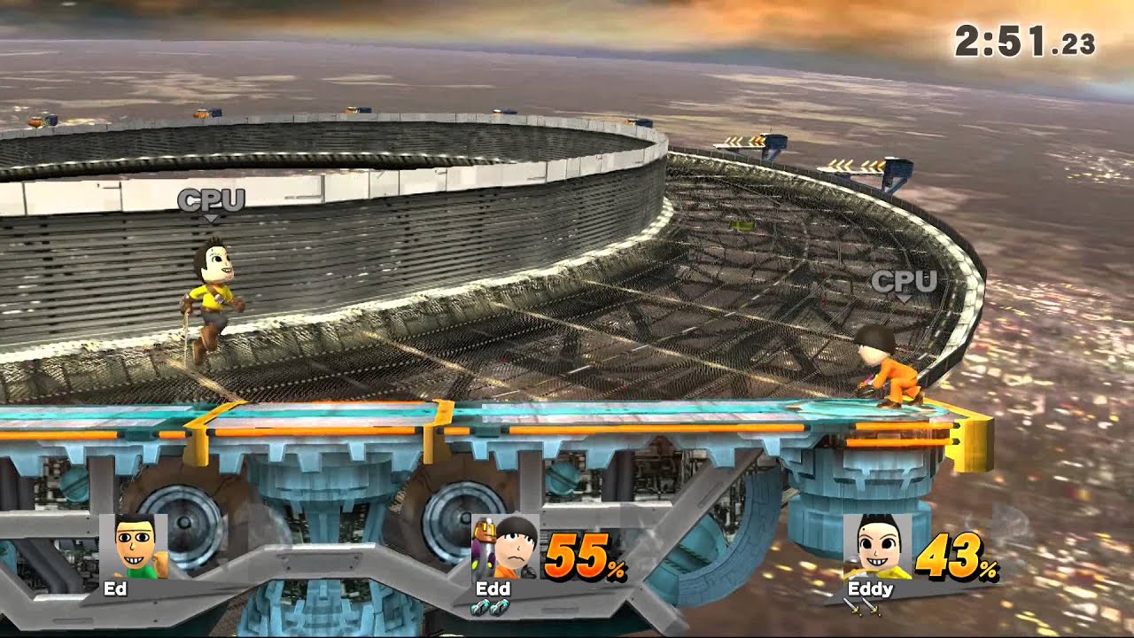 Super Smash Bros. Wii U Ed, Edd 'n' Eddy Scams the Battle [1080 HD