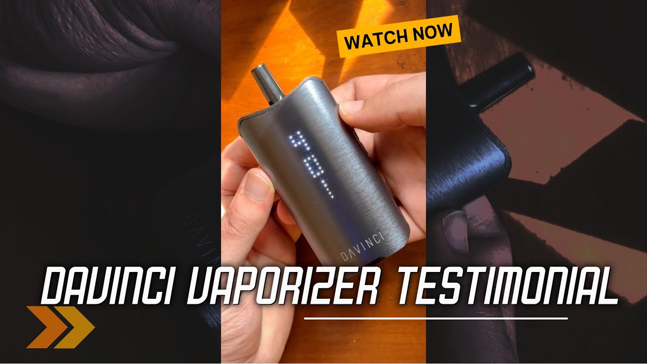 The DaVinci IQ3 Premium Herbal Vaporizer - Product Unboxing and Testimonial 🌬️