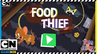 Tom and Jerry GamePlay | Food Thief - Can Jerry escape from Tom? | CN GameBox screenshot 5