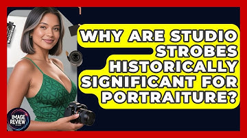 Why Are Studio Strobes Historically Significant For Portraiture? - Image Review Studio