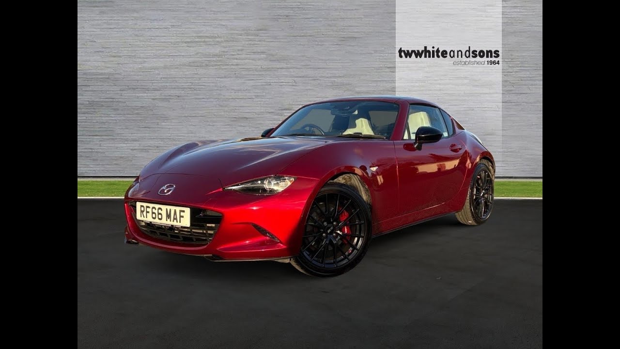Mazda MX-5 RF 2.0 SKYACTIV-G Homura Euro 6 2dr Soul Red Crystal