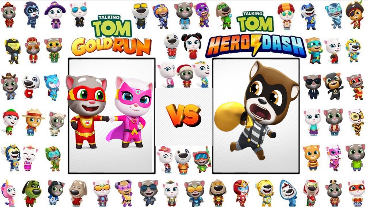 Talking Tom Gold Run Gameplay - Cute Tom vs Stubborn Raccoon in the Old Town,Talking tom Hero #19