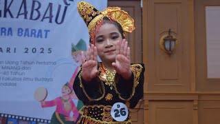 Aisyila Putri Hooderiana  Tari Cewang