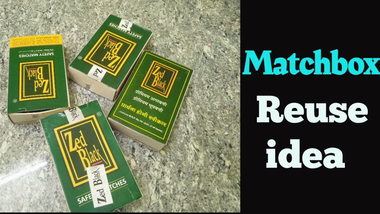 How to reuse waste Matchbox?/waste to best/