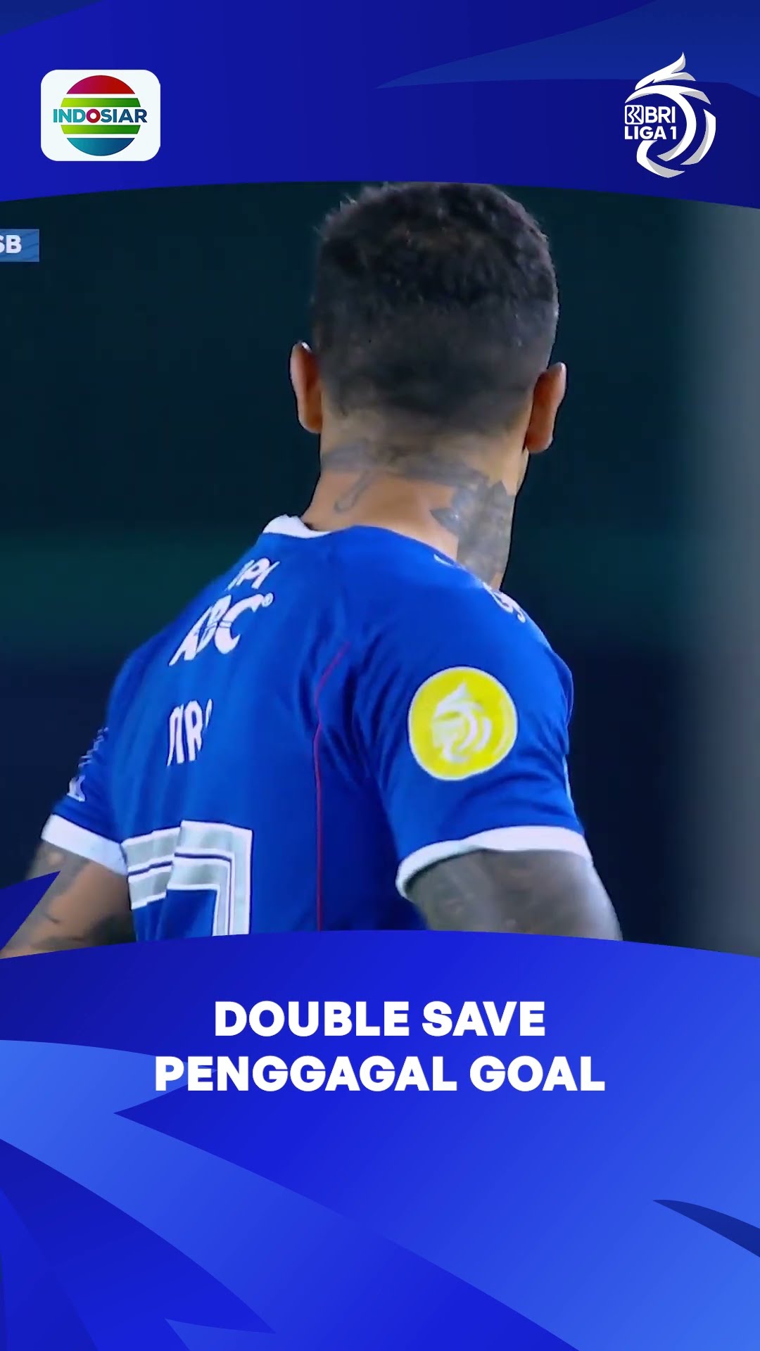 Double save yang membuat Persib Bandung gagal menambah skor #shorts #liga1