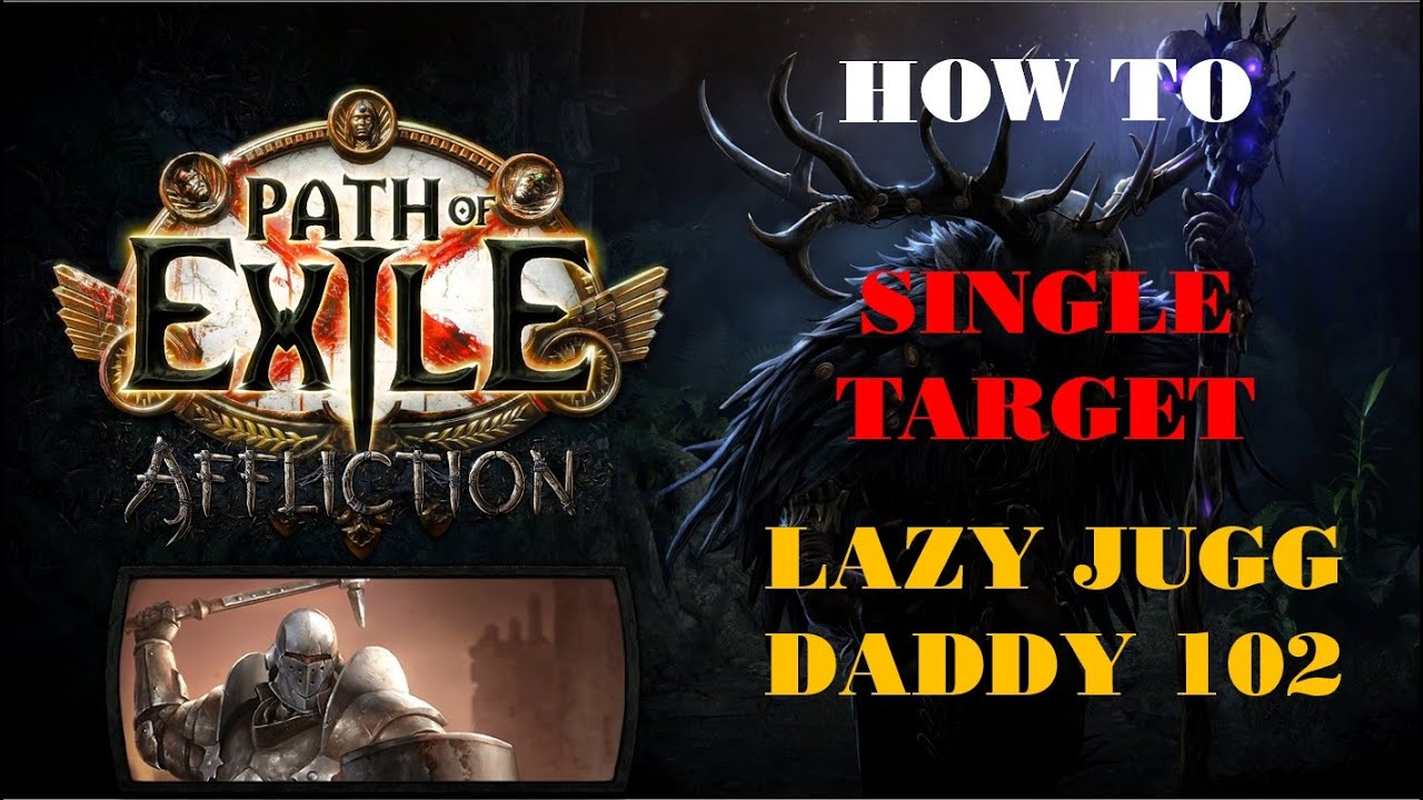 [POE 3.23] Improve your BOSS DAMAGE - Lazy Jugg Daddy. Wave 27-30 WITHOUT LOOKING at the screen xDDD