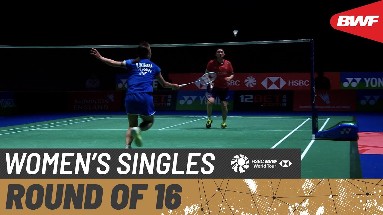 YONEX All England Open 2022 Nozomi Okuhara (JPN) 5 vs Han Yue (CHN) Round of 16