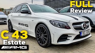 2019 MERCEDES-AMG C43 4MATIC Estate FULL IN-DEPTH REVIEW Exhaust Interior Exterior Infotainment