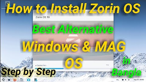 Install Zorin OS 16 Core | in Your Laptop & Desktop | Step by Step | in Bangla