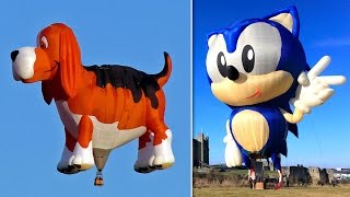 Most Creative  Unique Shaped Hot Air Balloons
