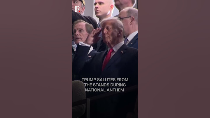 US President Trump Attends Super Bowl | Subscribe To Firstpost | N18G