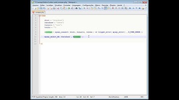 Vídeo Aula #1 - Conexão com Banco de Dados - PHP e MySQL