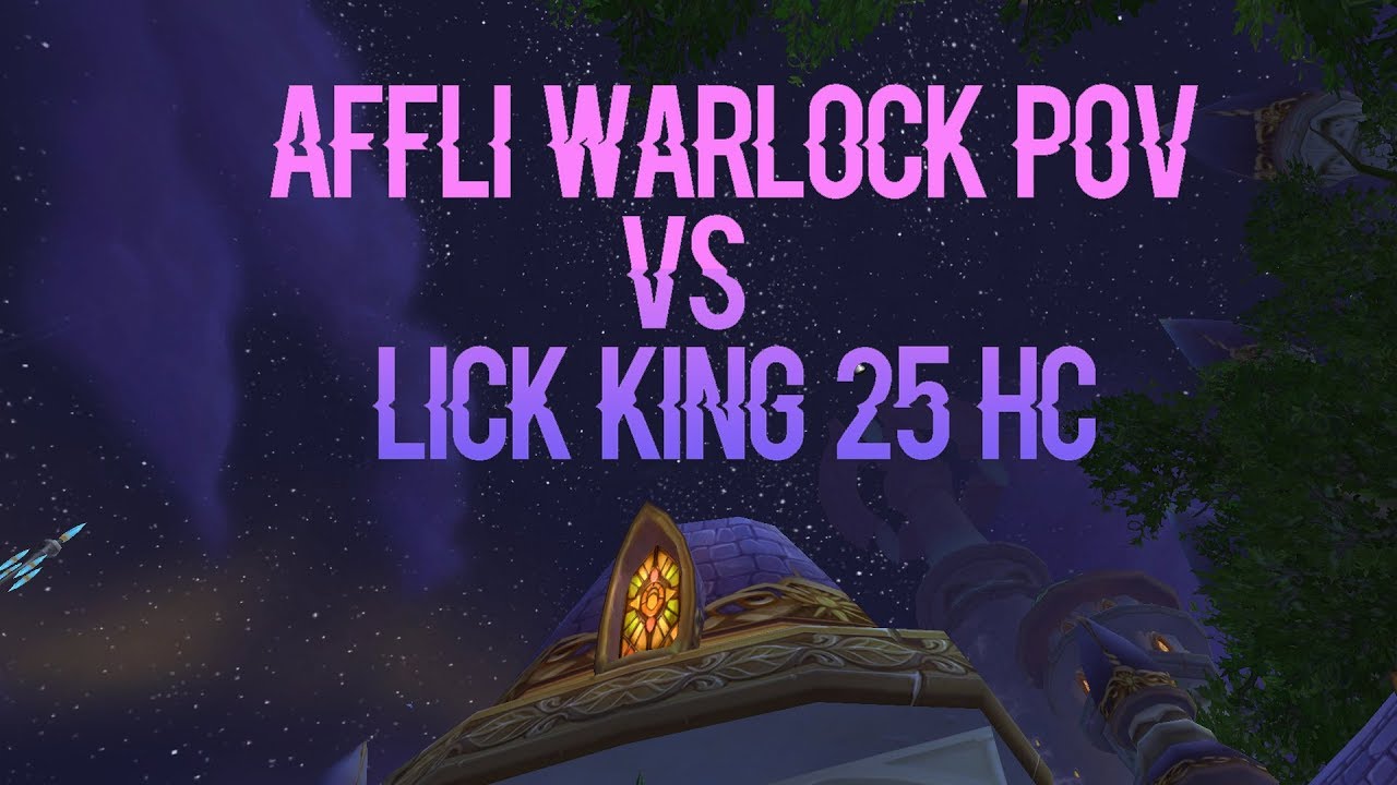 World of Warcarft | Akama vs Lich King 25 Heroic | 