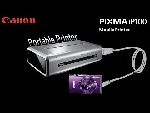 canon pixma ip100 portable printer | Canon IP 100| Canon PIXMA iP100 Mobile Printer|