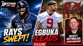 Rays Swept By Dodgers, Egbuka Steps Up & Scott Reynolds Talks Bucs Minicamp | JP & IndyCarTim LIVE