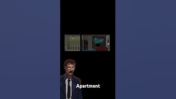 How to make pixel art for games. (Point & click Apartment) #pixelart #retrogaming