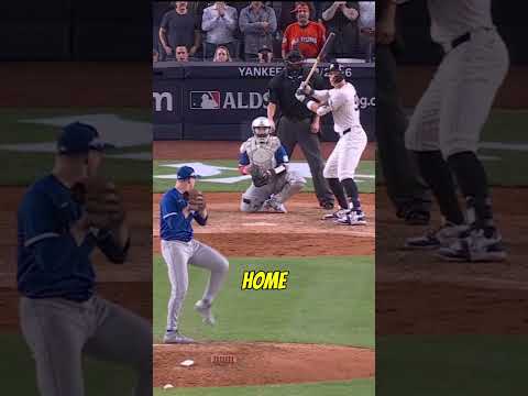 100 mph off the plate for a HOME RUN!? Aaron Judge is a freak. #mlb