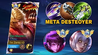 CHOU NEW BEST BUILD FOR DAMAGE HACK 2026!! ( Chou best build 2026 )