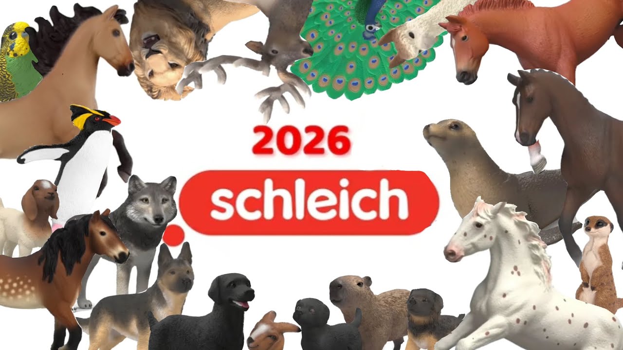 🎊NEW SCHLEICH FOR 2026 PHOTOS🎉 || ✨️my cringy reaction✨️ || ft. ME!?!?😱