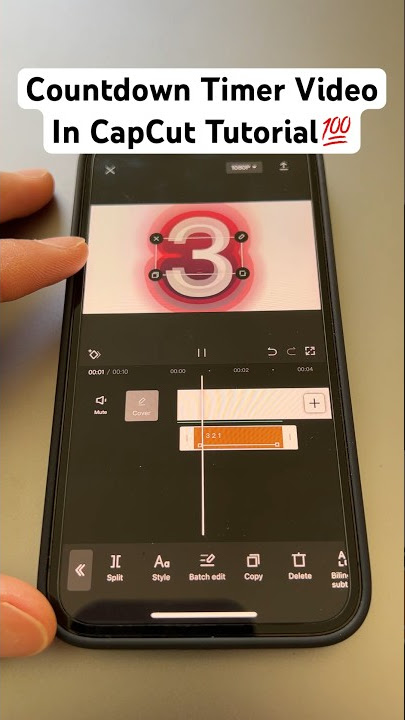 Cara Membuat Video Penghitung Waktu Mundur di CapCut - Tutorial Singkat (3 Juli 2023)