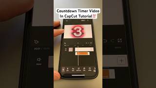 How To Make A Countdown Timer Video In CapCut - Quick Tutorial (July 3, 2023) screenshot 5