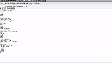 SAP ABAP-OOPS Local Static Pushbuttons Report(OO ABAP)