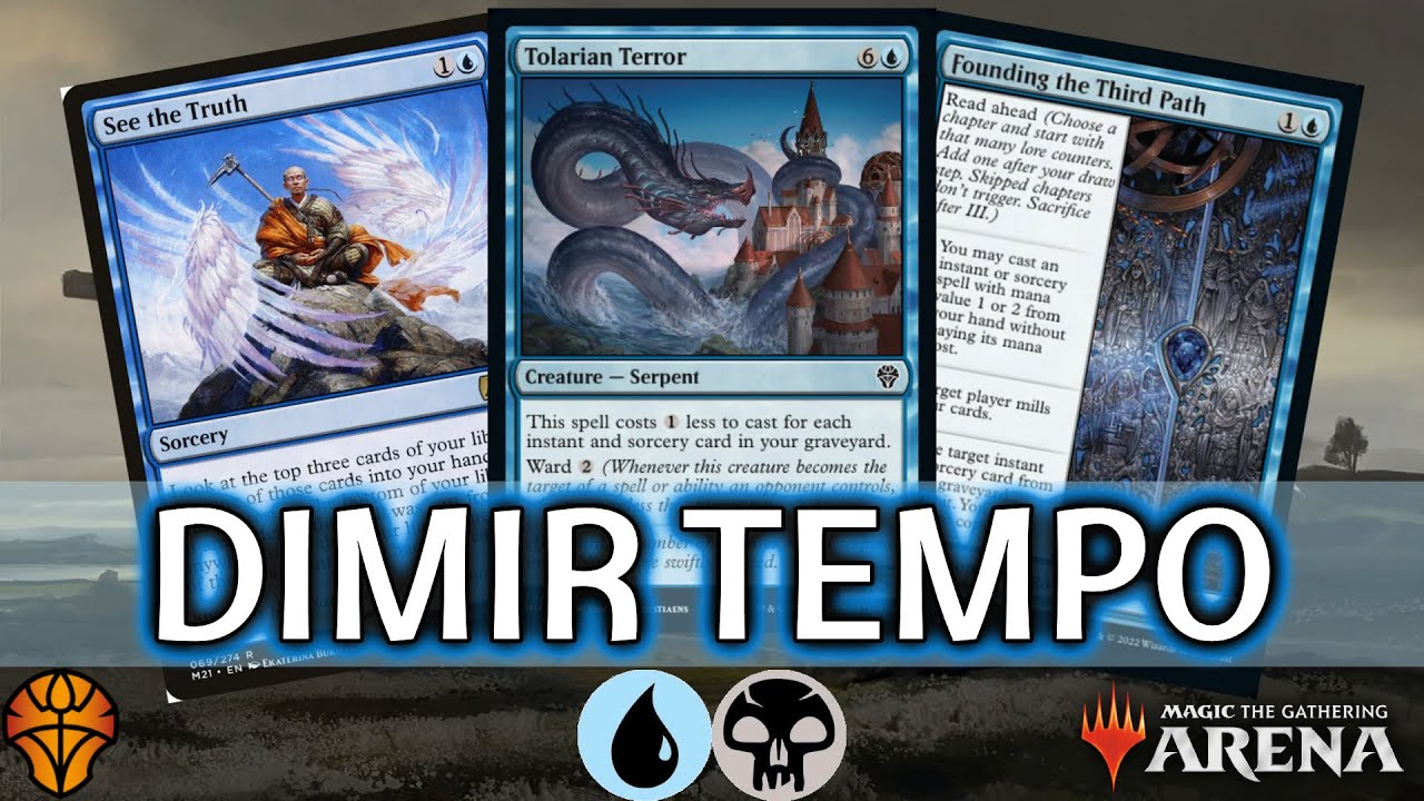 🔵⚫ Dimir Tempo | Santyaga_TV MTG Arena | Explorer | BO3 | Dominaria United