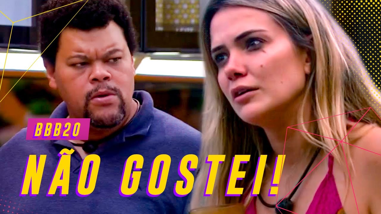 BABU E MARCELA DISCUTEM APÓS POLÊMICA NO JOGO DA DISCÓRDIA  💣💥 | BIG BROTHER BRASIL 20