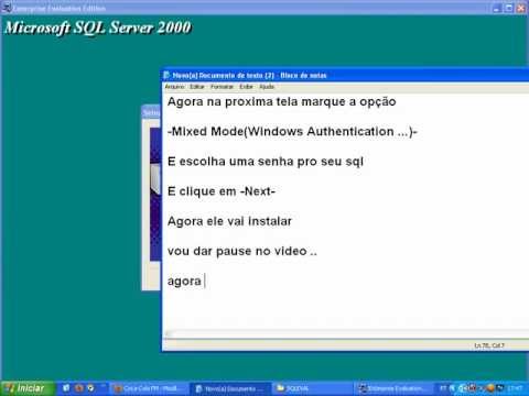 Instalando SQL Server 2000 .