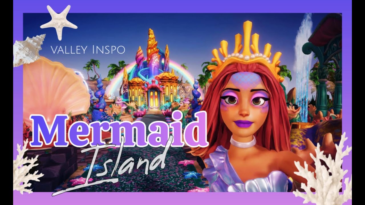 Mermaid Island in Dreamlight Valley🧜‍♀️Ariel 🦀Meerjungfrauen Insel🌊mit  Sternenpfad Sachen ❤️Arielle