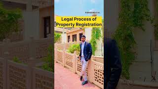 Legal Process of Property Registration ⚖️#property #registration #flat #rent #house #home #pro