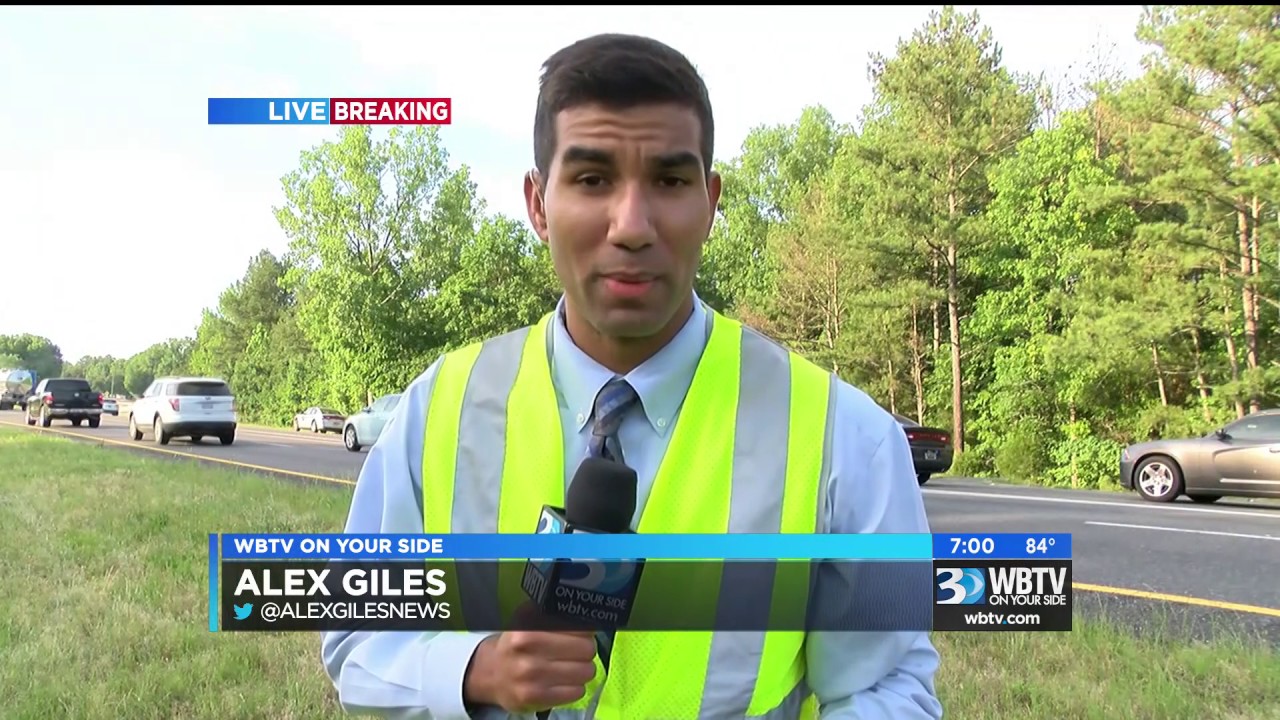 Car Chase Ends In Crash On I77 In Richburg, South Carolina YouTube