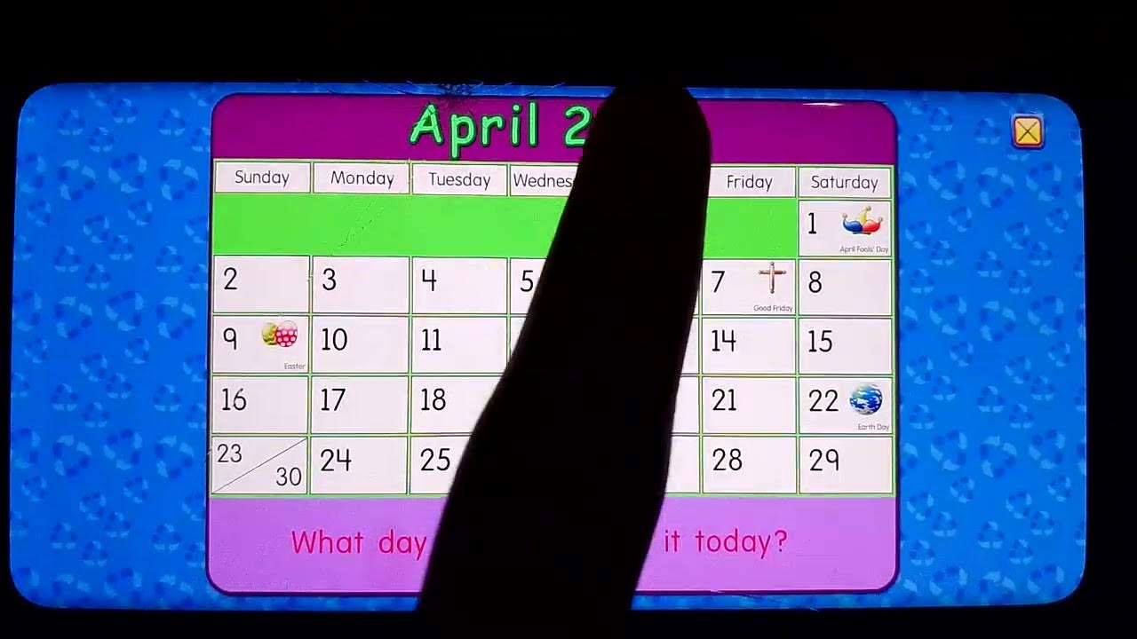 Starfall: The "April 27, 2023" Calender - YouTube