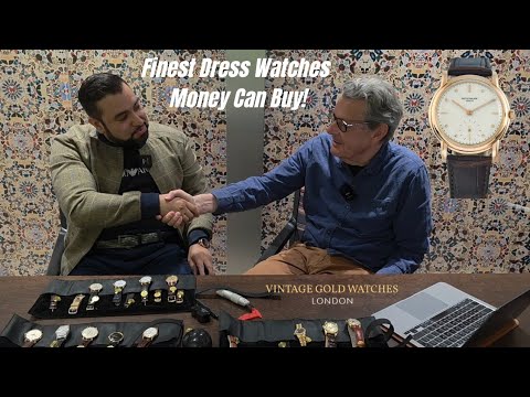Finest Vintage Gold Dress Watches You Can Buy, Patek Philippe, Vacheron  Constantin, Rolex And More!