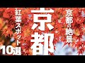 【京都 観光】 京都の絶景紅葉スポット10選