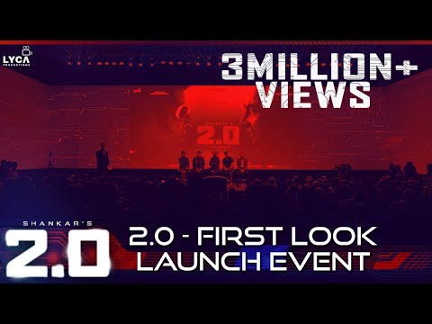 Endhiran 2.0 First Look Live – Watch Now