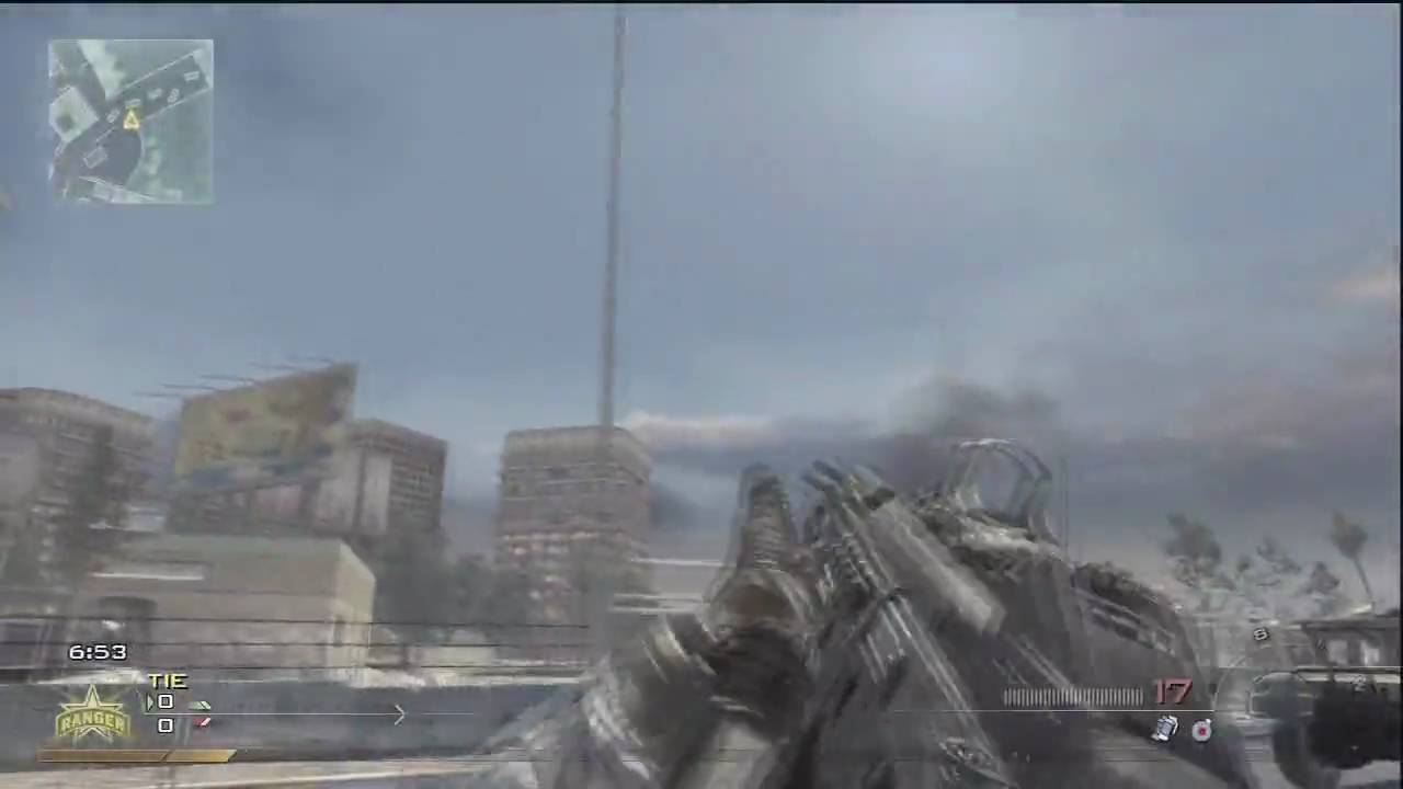 Modern Warfare 2 -  UMP45 (Red Dot and Rapid Fire) [HD]